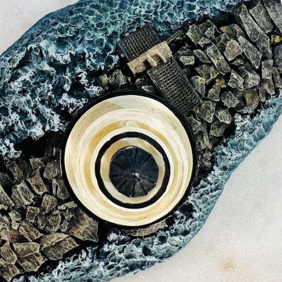 Vtg Lighthouse Harbour Of Refuge Light De By The Danbury Coastal Decor Nautical - Picture 3 of 8